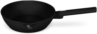 BerlingerHaus diepe koekenpan 24cm - antiaanbaklaag inductie zwart.