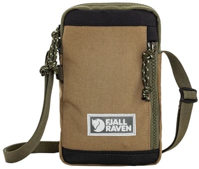 Fjällräven schoudertas Vardag Pocket Green - Clay Lichtbruin