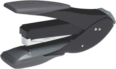 Nietmachine voor 30 Vel, Zwart/Grijs met Platte Stiksels