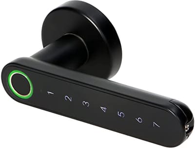 Slimme Deurgreep met Vingerafdruklezer en Bluetooth Functie - Moderne Toegangsoplossing