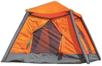 Opblaasbare kampeertent - Festival tent - Camping - Regendicht en zonnescherm - Eenvoudig