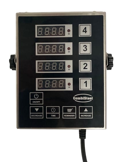 DIGITALE KEUKENTIMER 4 KANALEN DKT-4 - Combisteel 7517.0005