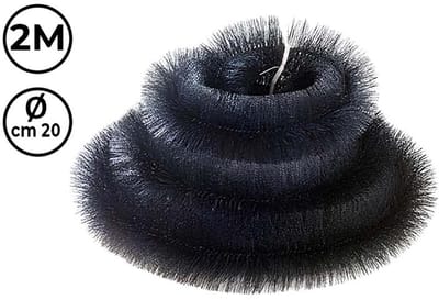 JONSKA Birdblocker - 2 meter - Ø20 cm - Dakgoot-Egel / Gootborstel / Dakgootbescherming / Bird Blocker / Bird-Blocker Vogelwering voor Zonnepanelen