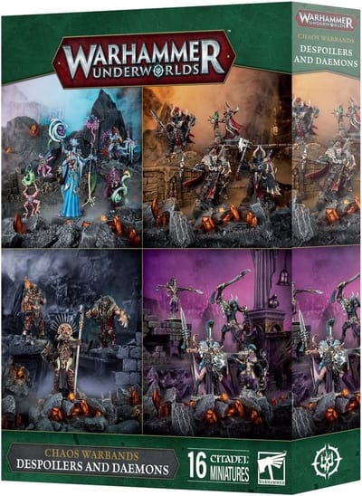 Beeldje Games Workshop Warhammer Underworlds : Profanateurs et Demons (x16)