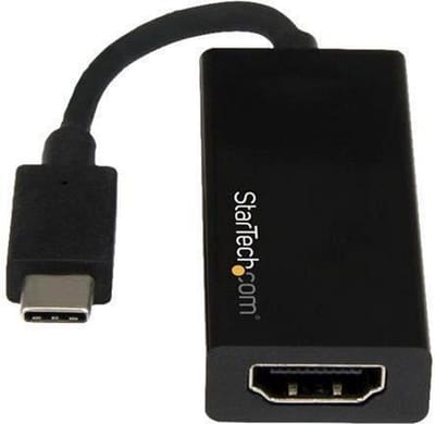 StarTech.com USB-C Aan HDMI AV / multimedia paneel - USB Type-C Aan HDMI Video Converter - Extern Video AV / multimedia paneel - Zwart