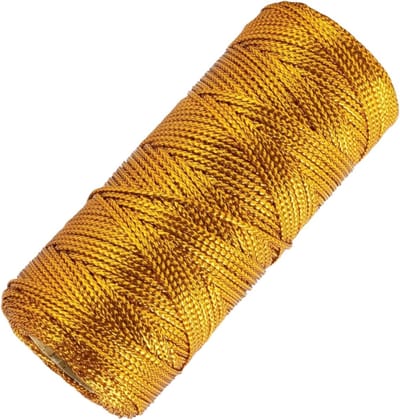 Decoratieve Gouden Koord 1.5mm x 100m voor Cadeauverpakking, Bruiloften en DIY Decoraties