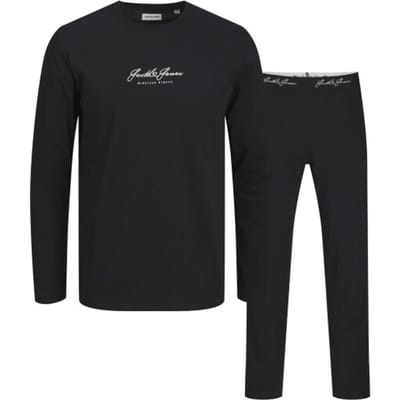 JACK&JONES - JACCLYDE LS TEE AND PANTS JNR - Jongens - Lange mouwen shirts