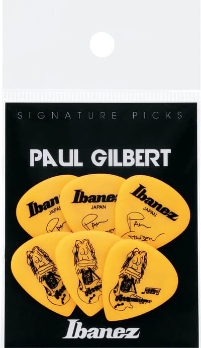 Ibanez - Paul Gilbert - Plectrum - 1.00 mm - 6-pack