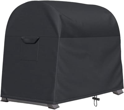 Halterrek Beschermhoes - Gewicht rek cover - Apparatuur beschermen - Dubbele waterdichte coating - 101x63x89cm - Zwart