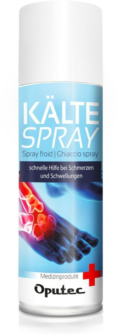 Oputec 1 x 400ml coldspray klassiek – koelspray sportspray – medisch hulpmiddel – voor sportblessures