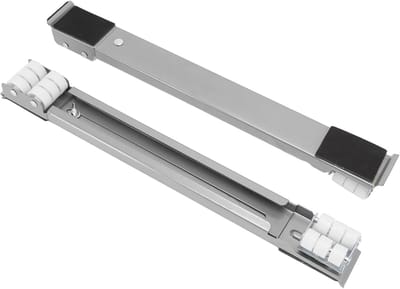 Apparaatroller Zwaar - Meubelroller - Meubels Verplaatsen - 300KG Draagvermogen - Uitbreidbaar 45-70cm - Zilver