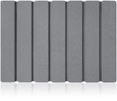 Unyqoos® Waterabsorberende siliconen afdruipmat voor keuken met snelle droging