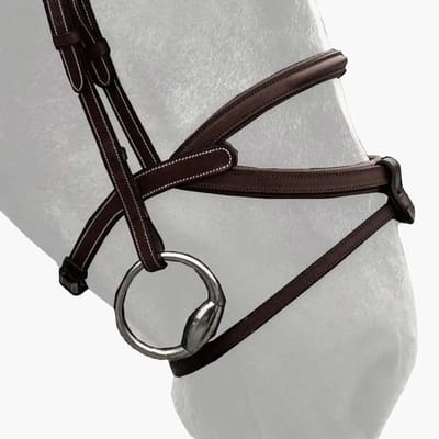 Paardenneusriem Silver Crown Brazilian