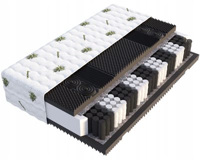 LUX EKO Pocketvering Matras 80x200cm - 23cm Hoog - H3