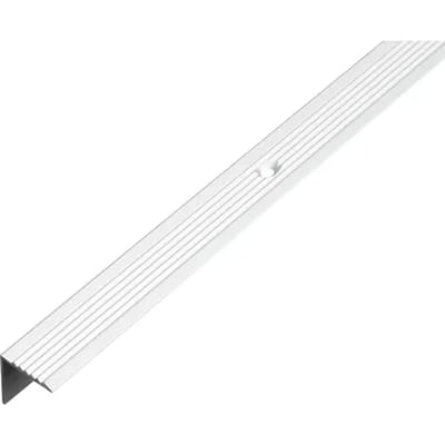 Alberts Trapbeschermingslijst Aluminium Zilverkleurig Geëloxeerd 19x2x19mm 1m