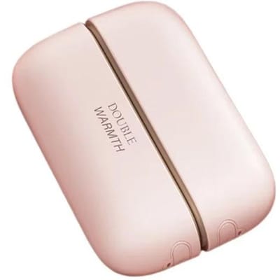 2-in-1 Magnetische Elektrische Handwarmer 6000mAh USB Oplaadbaar Afneembaar Herbruikbaar Draagbare Handverwarmer Voor Winter Binnen Buiten roze
