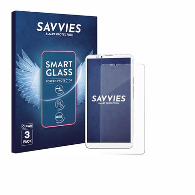 3 Stuks Savvies Screenprotector - geschikt voor Bigme Hibreak Pro - beschermfolie glas transparant