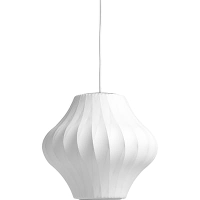 HAY Nelson Pear Crisscross Bubble Hanglamp Klein Off-White