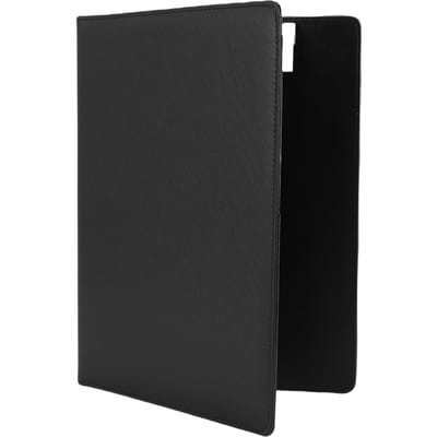 Portfolio Map Klein   Klembord met Cover Schrijfblok Notitieblok Juridisch Blok Houder 323x251mm Zwart black