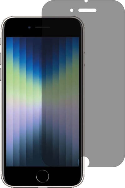 Smartphonica Privacy screenprotector voor iPhone SE(2020)/SE(2022) tempered glass geschikt voor iPhone SE (2020)