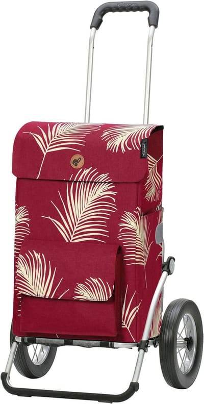 Andersen SHOPPER MANUFAKTUR Boodschappentrolley Royal Shopper Signe Red Rood 111cm