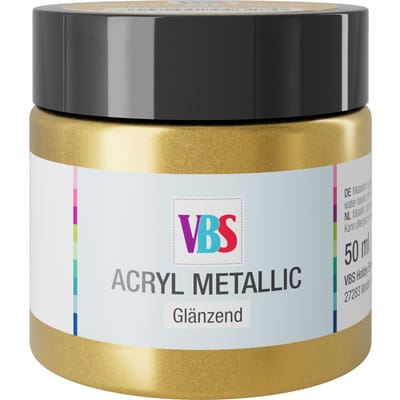 VBS Acryl metallic - Antiek goud