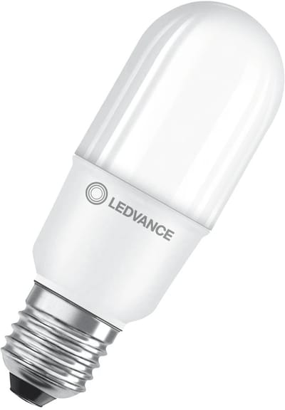 Ledvance LED Classic Stick Lamp E27 - 8W 806lm 4000K 230V - Mat Glas - Ø37mm - LED Sticklamp - Geschikt voor Badkamer, Magazijn & Hobbyruimte