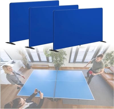 Tafeltennis Scheidingswanden - Ping Pong Barrières - Sportevenementen Organiseren - Opvouwbaar en Afneembaar - 200 x 72 cm - Niet gespecificeerd