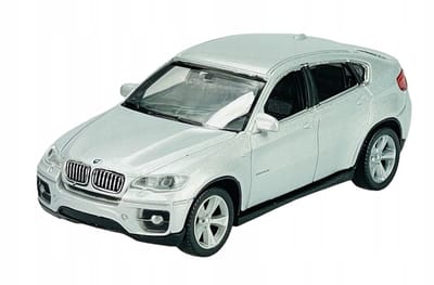 Welly BMW X6 E71 Zilver Metaal 1:43 Model Auto