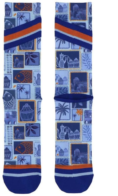 XPOOOS - AFNF Stamps Herensokken - 1-Pack - Maat 39-42