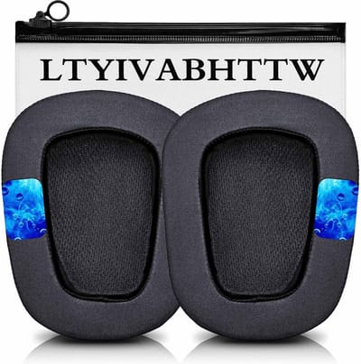 G935 Cooling Gel Earpads - Compatible with G935 G933 G633 G635 Headset, Hybrid Dust Cooling Gel Replacement Ear Pads - ShopVlot
