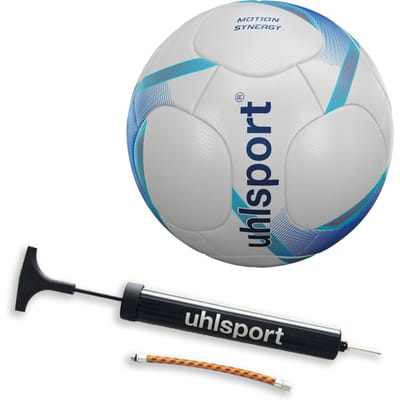 Uhlsport Motion Synergy + Gratis Uhlsport Balpomp - Keepershandschoenen - Maat 5