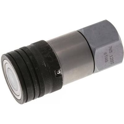 Stalen DN 19 Vlakdichtende Koppeling Snelkoppeling G 1 inch Binnendraad ISO 16028 CEJN D 30mm