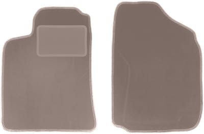 Beige voormatten voor: Mitsubishi Pajero Sport I SUV (1996-2008)