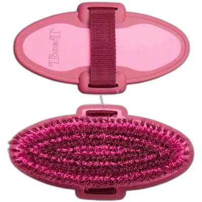Zachte paardenborstel tweekleurig assortiment T de T