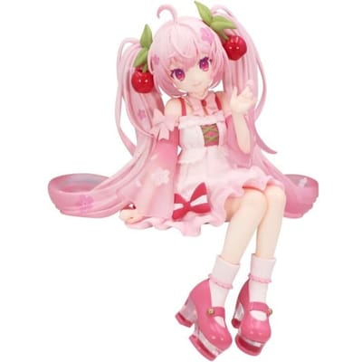 In Stock FuRyu Noodle Stopper Hatsune Miku -Sakura Miku 2025 Ver.- PVC 14 CM Anime Action Figures Model Collection Toy