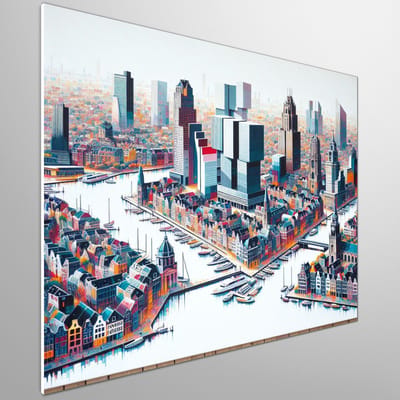 Kunstprint | Wanddecoratie | Forex | 80 × 80 cm