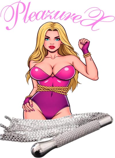 PleazureX - Fetish Series - prachtige metalen zweep - spanken - zweepje - kinky - bdsm - ondeugend