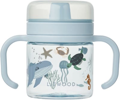 Liewood Kylo Tritan Sippy Cup - Sea Creature / Sandy - 280 ml
