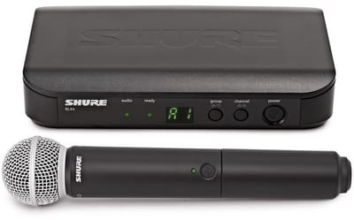 Shure BLX24E/SM58-M17 Draadloze Handheld Microfoon