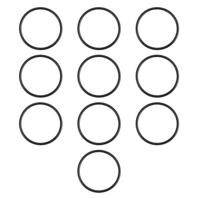 Dailygoods- Horloge O-Ringen 10 stuks - 29x32,6x1,8 mm - Duurzaam Rubber - Betrouwbare Waterbescherming - Eenvoudige Vervanging - Precisie Afdichting - Horloge Afdichtingen