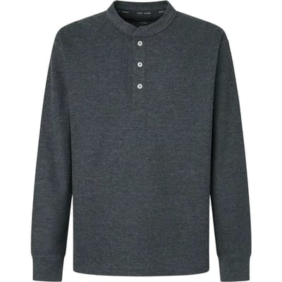 Pepe Jeans Ashford T-shirt Met Lange Mouwen Grijs M Man