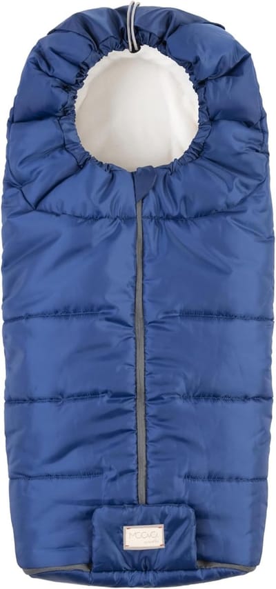 Voetenzak Kinderwagen - Universele Topper - Warmte Buiten - Water & Winddicht - 100 cm Lengte - Blauw