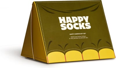 Happy Socks - 3-Pack Happy Camper Socks Gift Set mt 36-40