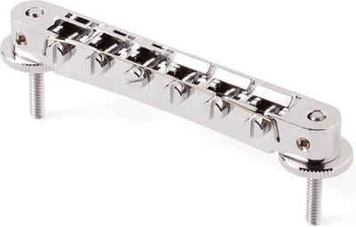 Gitaarbrug TonePros AVR2-N tune-o-matic nickel