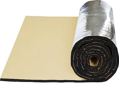 Dailygoods- Geluidsisolatie Mat - Hittebescherming - Geluidsdemper - Schokbestendig - Zelfklevend - Hoogwaardig Materiaal 10 mm