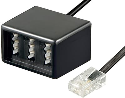 Pro TAE AV / multimedia paneel - Zwart - 0.2m