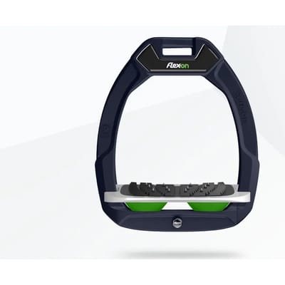 Veiligheidseenheden voor paardrijden Inclinatie Ultra Grip Aluminium/Grijs/Groen Flex-On Safe-On