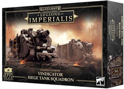 Warhammer The Horus Heresy - Legions Imperialis - Vindicator Siege Tank Squadron (03-89)