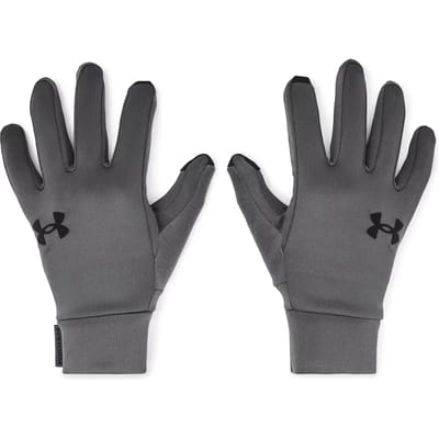 Under armour storm liner handschoenen in de kleur grijs.